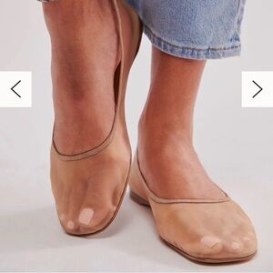 NIB Jeffrey Campbell LA-DANSE Mesh ballet flats